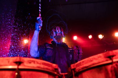 Mantar kafa 3-25-2023 'te Detroit, Michigan' daki Fillmore 'da Static X için özel konuk olarak sahne alıyor.