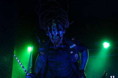 Mantar kafa 3-25-2023 'te Detroit, Michigan' daki Fillmore 'da Static X için özel konuk olarak sahne alıyor.