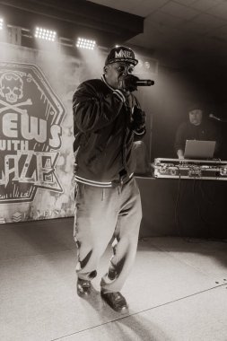 Blaze ve ROC, 5 Mart 2023 'te Livonia, Michigan' daki Burton Malikanesi 'ndeki Astronomicon 6 Kongresi' nde performans sergilediler.