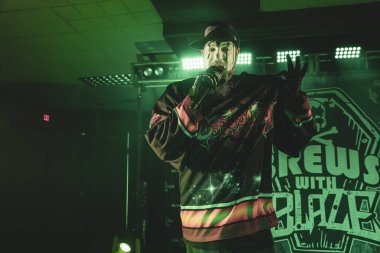 Blaze ve ROC, 5 Mart 2023 'te Livonia, Michigan' daki Burton Malikanesi 'ndeki Astronomicon 6 Kongresi' nde performans sergilediler.