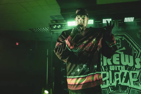 Blaze ve ROC, 5 Mart 2023 'te Livonia, Michigan' daki Burton Malikanesi 'ndeki Astronomicon 6 Kongresi' nde performans sergilediler.