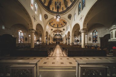 23 Şubat 2024 'te Detroit, Michigan' daki Aziz Hyacinth Katolik Kilisesi