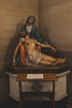 26 Şubat 2024 'te Detroit, Michigan' daki Grotto Katolik Kilisesi