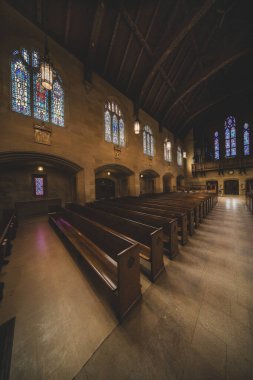 26 Şubat 2024 'te Detroit, Michigan' daki Grotto Katolik Kilisesi