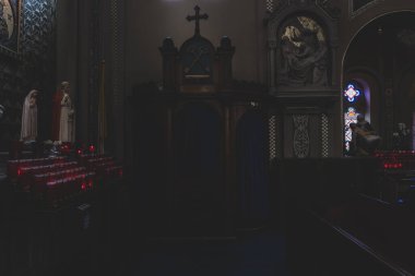 Detroit, Michigan 'daki St. Mary Katedrali 27 Şubat 2024
