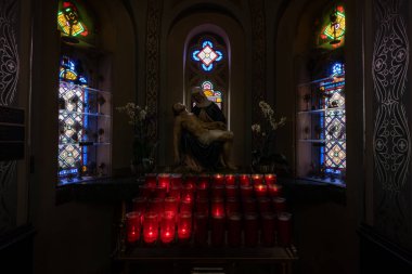 Detroit, Michigan 'daki St. Mary Katedrali 27 Şubat 2024