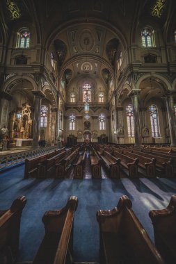 Detroit, Michigan 'daki St. Mary Katedrali 27 Şubat 2024