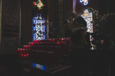 Detroit, Michigan 'daki St. Mary Katedrali 27 Şubat 2024