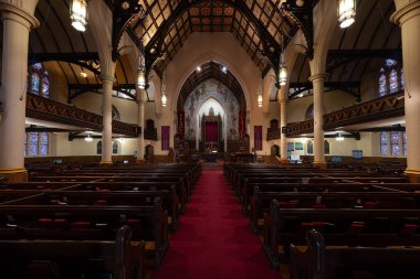 Detroit, Michigan Tarih Merkezi Metodist Kilisesi 5 Mart 2024