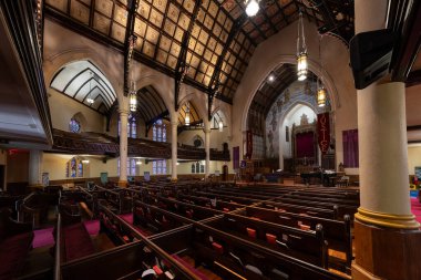 Detroit, Michigan Tarih Merkezi Metodist Kilisesi 5 Mart 2024