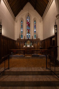 Tarihi St. John 's Episcopal Kilisesi Detroit, Michigan 5 Mart 2024