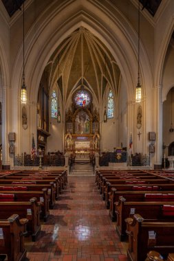 Tarihi St. John 's Episcopal Kilisesi Detroit, Michigan 5 Mart 2024