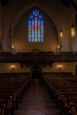 Tarihi St. John 's Episcopal Kilisesi Detroit, Michigan 5 Mart 2024