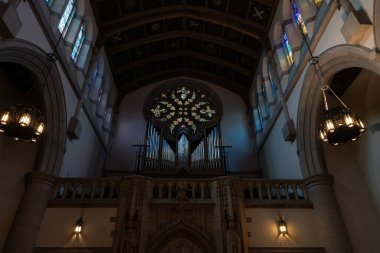 6 Mart 2024 'te Detroit, Michigan' daki St. Paul Katedrali Kilisesi