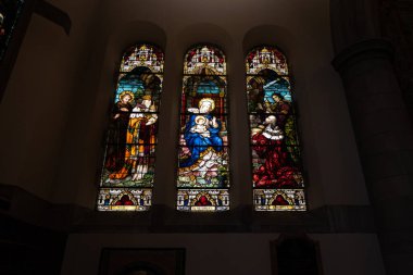 6 Mart 2024 'te Detroit, Michigan' daki St. Paul Katedrali Kilisesi