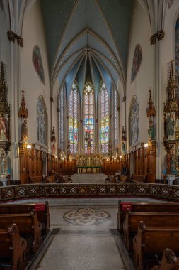 Detroit, Michigan 'daki St. Joseph Kilisesi 14 Mart 2024