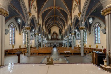 Detroit, Michigan 'ın En Kutsal Üçlemeci Kilisesi 15 Mart 2024