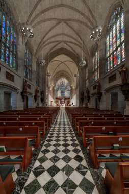 15 Mart 2024 'te Detroit, Michigan' ın En Kutsal Tarihi Kilisesi