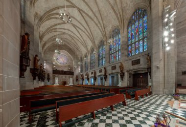 15 Mart 2024 'te Detroit, Michigan' ın En Kutsal Tarihi Kilisesi