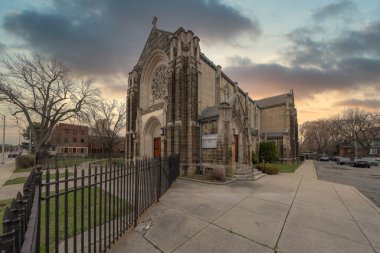 Tarihi St. Matthew 's ve St. Joseph' s Detroit, Michigan Piskoposluk Kilisesi 18 Mart 2024
