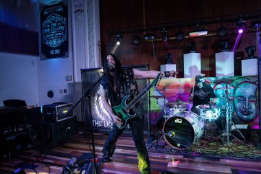 Lion Within Detroit, Michigan 'daki Odd Fellows Conert Lounge' da canlı performans sergiliyor.