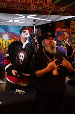 13 Nisan 2024 'te Livonia, Michigan' daki Burton Malikânesi 'nde Astronomi 7 Kongresi