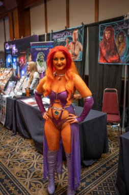 13 Nisan 2024 'te Livonia, Michigan' daki Burton Malikânesi 'nde Astronomi 7 Kongresi