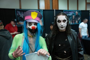 13 Nisan 2024 'te Livonia, Michigan' daki Burton Malikânesi 'nde Astronomi 7 Kongresi