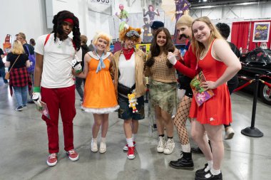 18 Mayıs 2024 'te Novi, Michigan' daki Suburban Collection Showplace 'de Motor City Comic Con