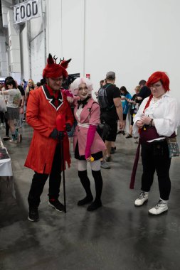 18 Mayıs 2024 'te Novi, Michigan' daki Suburban Collection Showplace 'de Motor City Comic Con