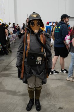 18 Mayıs 2024 'te Novi, Michigan' daki Suburban Collection Showplace 'de Motor City Comic Con