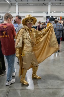 18 Mayıs 2024 'te Novi, Michigan' daki Suburban Collection Showplace 'de Motor City Comic Con