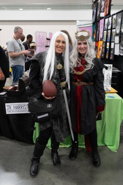 18 Mayıs 2024 'te Novi, Michigan' daki Suburban Collection Showplace 'de Motor City Comic Con