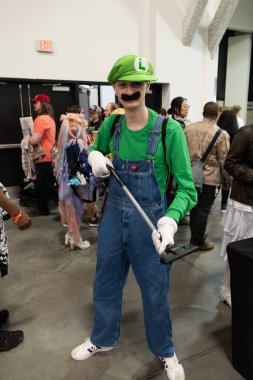 18 Mayıs 2024 'te Novi, Michigan' daki Suburban Collection Showplace 'de Motor City Comic Con