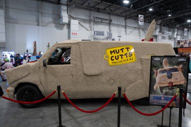 18 Mayıs 2024 'te Novi, Michigan' daki Suburban Collection Showplace 'de Motor City Comic Con