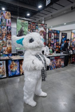 18 Mayıs 2024 'te Novi, Michigan' daki Suburban Collection Showplace 'de Motor City Comic Con