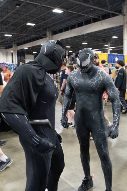 18 Mayıs 2024 'te Novi, Michigan' daki Suburban Collection Showplace 'de Motor City Comic Con