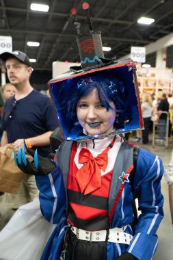 18 Mayıs 2024 'te Novi, Michigan' daki Suburban Collection Showplace 'de Motor City Comic Con