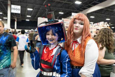 18 Mayıs 2024 'te Novi, Michigan' daki Suburban Collection Showplace 'de Motor City Comic Con