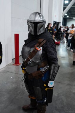 18 Mayıs 2024 'te Novi, Michigan' daki Suburban Collection Showplace 'de Motor City Comic Con