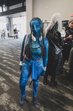 18 Mayıs 2024 'te Novi, Michigan' daki Suburban Collection Showplace 'de Motor City Comic Con