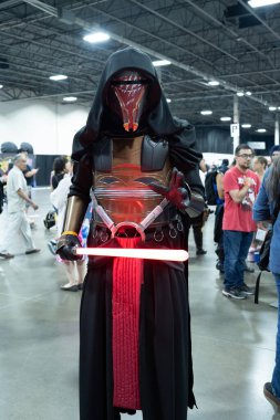 18 Mayıs 2024 'te Novi, Michigan' daki Suburban Collection Showplace 'de Motor City Comic Con