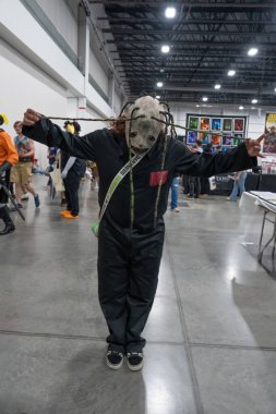 18 Mayıs 2024 'te Novi, Michigan' daki Suburban Collection Showplace 'de Motor City Comic Con