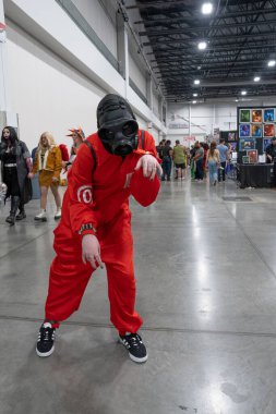 18 Mayıs 2024 'te Novi, Michigan' daki Suburban Collection Showplace 'de Motor City Comic Con