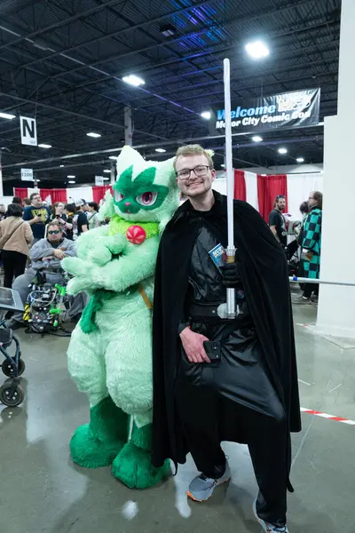 Stock image 2024 Motor City Comic Con at the Suburban Collection Showplace in Novi, Michigan on May 18th, 2024