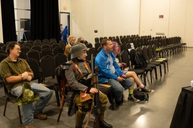 9 Kasım 2024 'te Novi, Michigan' da Suburban Collection Showplace 'de Motor City Comic Con