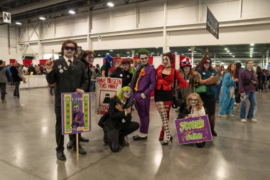 9 Kasım 2024 'te Novi, Michigan' da Suburban Collection Showplace 'de Motor City Comic Con