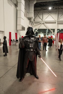 9 Kasım 2024 'te Novi, Michigan' da Suburban Collection Showplace 'de Motor City Comic Con