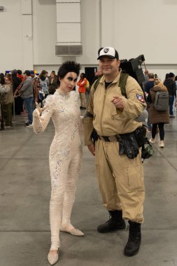 9 Kasım 2024 'te Novi, Michigan' da Suburban Collection Showplace 'de Motor City Comic Con