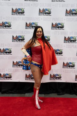 9 Kasım 2024 'te Novi, Michigan' da Suburban Collection Showplace 'de Motor City Comic Con